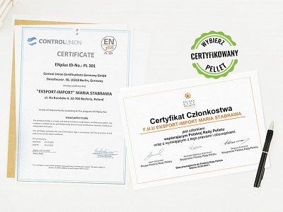 Certyfikowany pellet